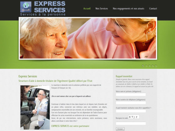 Création site internet pour la société Express Services à Toulon (Var)