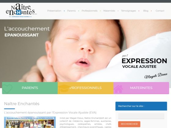 Site Internet Association Naître Enchantés®